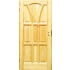 Alabama A1 surowe drzwi drewniane wewnętrzne przylgowe