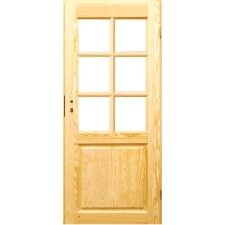 Colorado K4 surowe drzwi drewniane wewnętrzne przylgowe