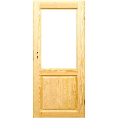 Colorado K2 surowe drzwi drewniane wewnętrzne przylgowe