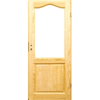 Colorado Łuk KL2 surowe drzwi drewniane wewnętrzne przylgowe