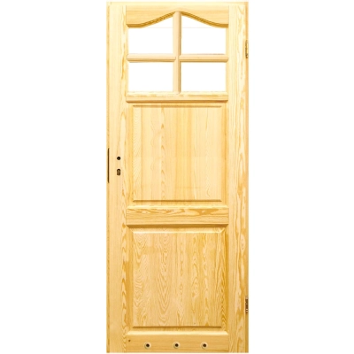 Colorado Łuk KL3 surowe drzwi drewniane wewnętrzne przylgowe