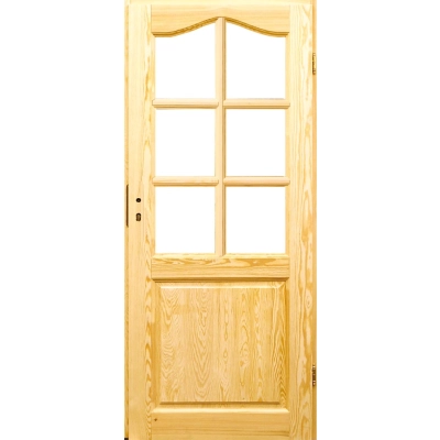 Colorado Łuk KL4 surowe drzwi drewniane wewnętrzne przylgowe