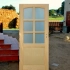 Colorado CL4 surowe drzwi drewniane wewnętrzne przylgowe