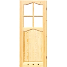 Colorado Łuk Plus KLP3 surowe drzwi drewniane wewnętrzne przylgowe