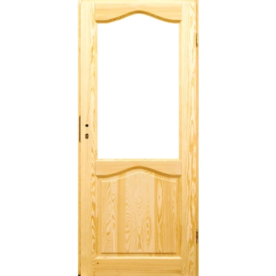 Colorado Łuk Plus KLP2 surowe drzwi drewniane wewnętrzne przylgowe