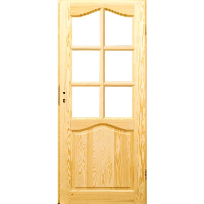 Colorado Łuk Plus KLP4 surowe drzwi drewniane wewnętrzne przylgowe