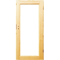 Colorado K6 surowe drzwi drewniane wewnętrzne przylgowe