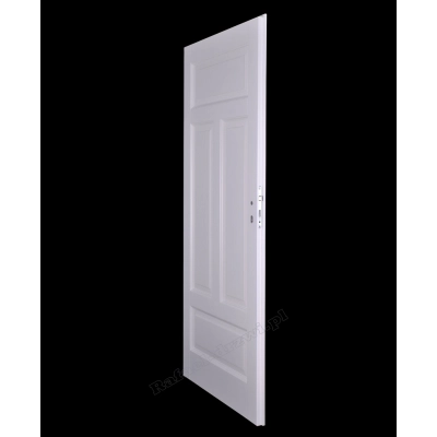 Louisiana Classic LC1 białe drzwi wewnętrzne przylgowe