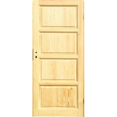 Manhattan4 M4d1 surowe drzwi drewniane wewnętrzne przylgowe