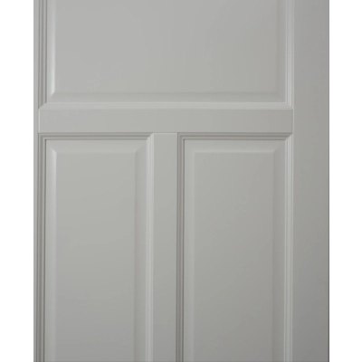Drzwi wewnętrzne białe Louisiana L1 płyciny zbliżenie 1