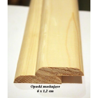 Opaski maskujące surowe komplet na 1 stronę
