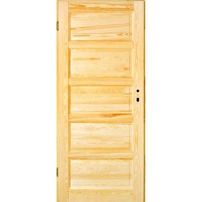 Manhattan5 M5d1 surowe drzwi drewniane wewnętrzne przylgowe