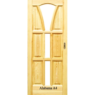 Alabama A4 surowe drzwi przesuwne