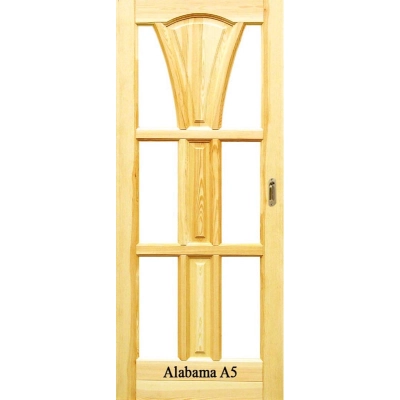 Alabama A5 surowe drzwi przesuwne