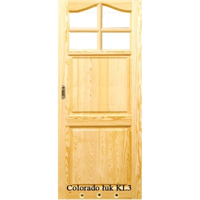 Colorado łuk KL3 surowe drzwi przesuwne