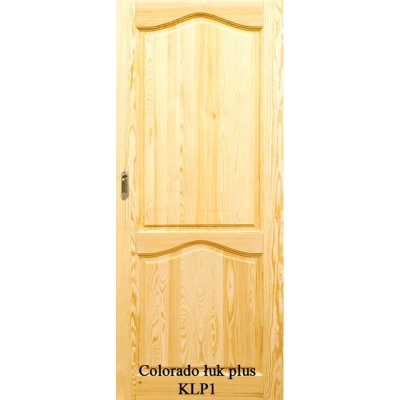 Colorado łuk plus KLP1 przesuwne drzwi drewniane lakierowane
