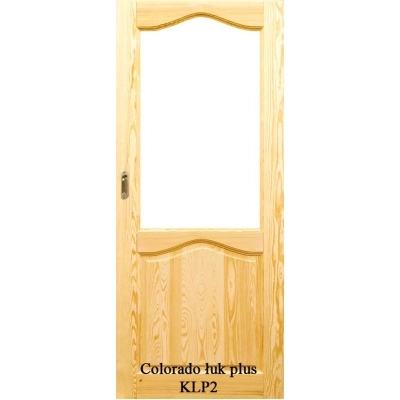 Colorado łuk plus KLP2 przesuwne drzwi drewniane lakierowane