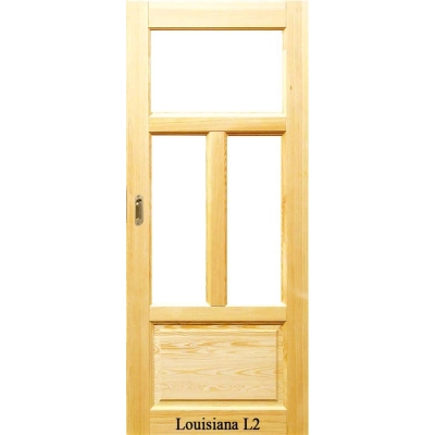 Louisiana L2 surowe drzwi przesuwne