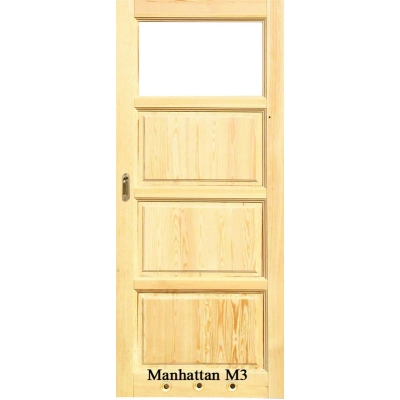 Manhattan 4 M4d3 surowe drzwi przesuwne