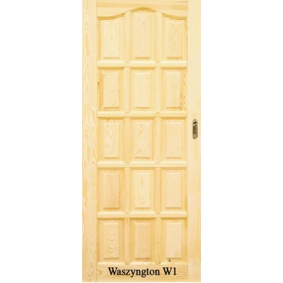 Waszyngton W1 surowe drzwi przesuwne