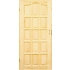 Waszyngton W1 surowe drzwi drewniane wewnętrzne przylgowe